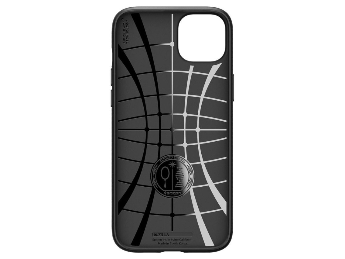 Spigen Liquid Air iPhone 15 Case - Matte Black