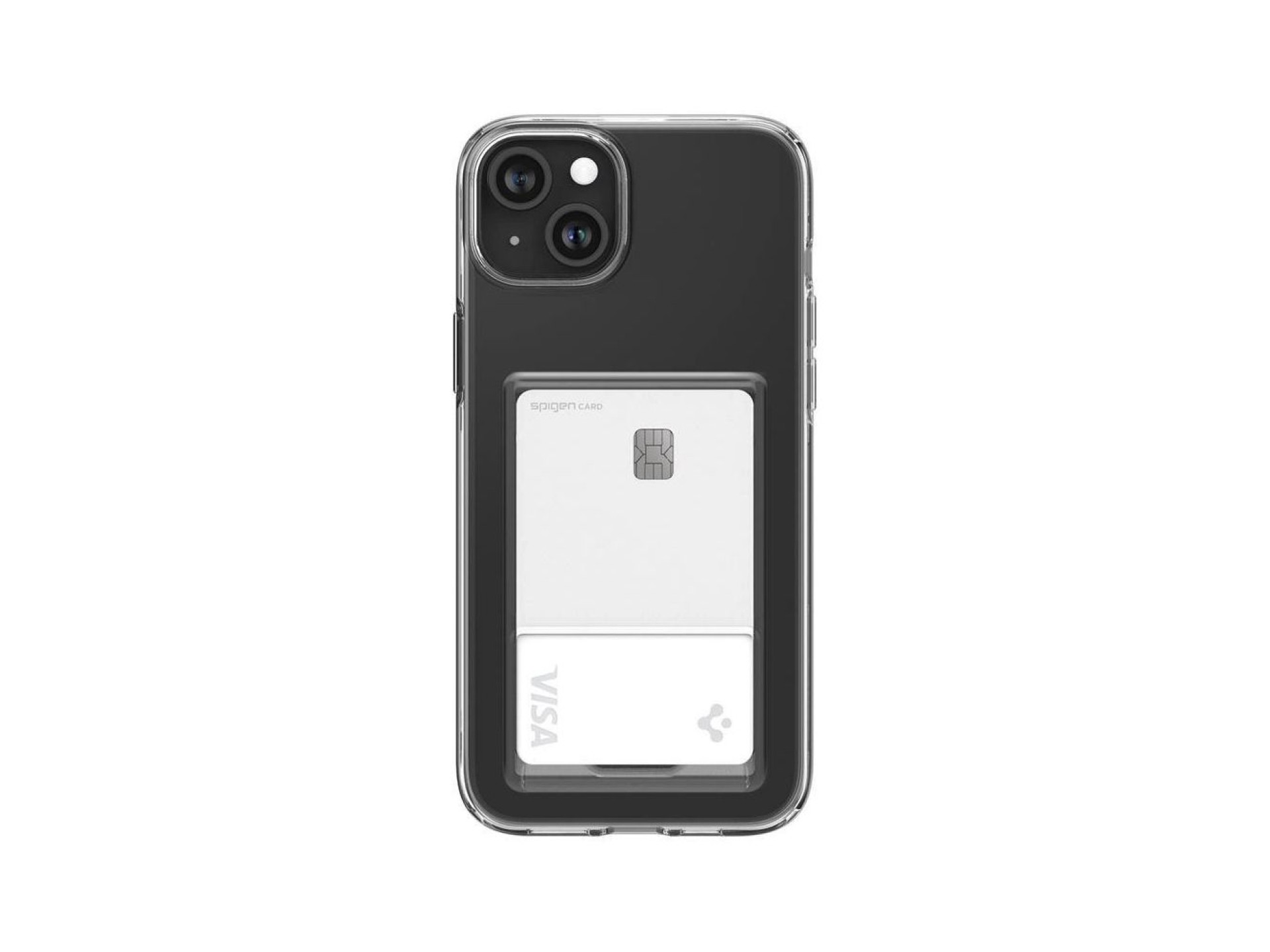 Capa Spigen Crystal Slot para iPhone 15 Plus - Transparente