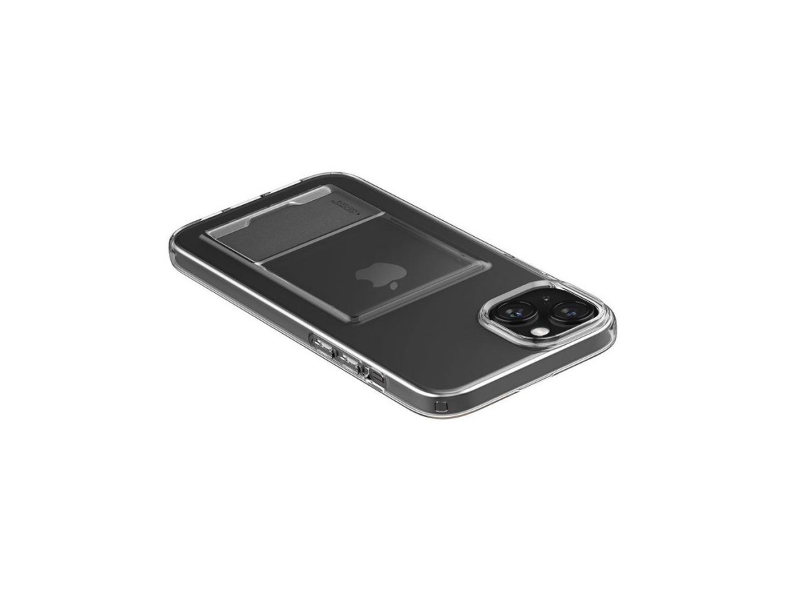 Capa Spigen Crystal Slot para iPhone 15 Plus - Transparente