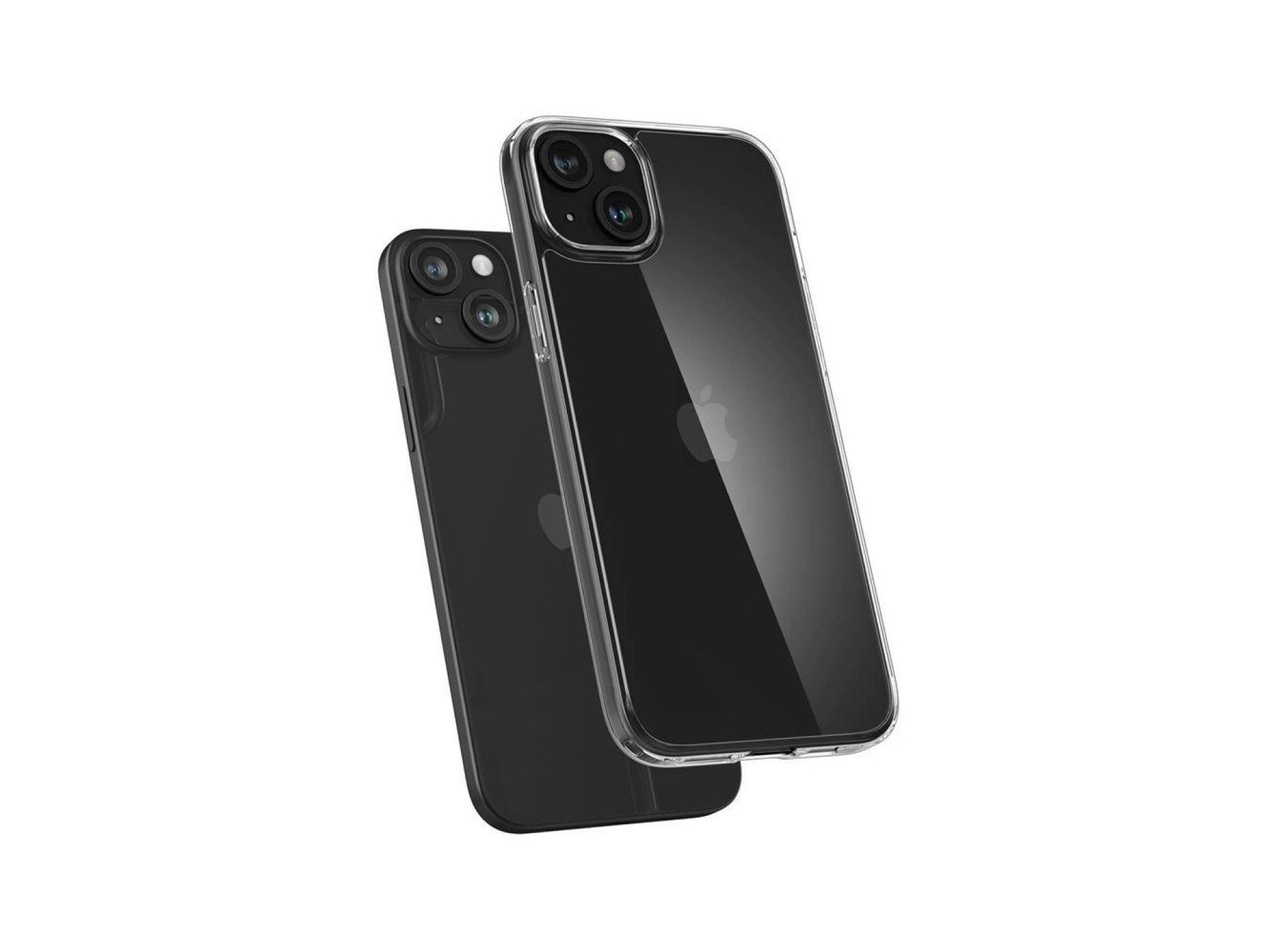 Capa híbrida Spigen Airskin para iPhone 15 Plus - Transparente