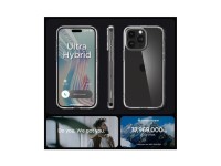 Funda Spigen Crystal Hybrid para iPhone 15 Pro - Transparente Funda Spigen Crystal Hybrid para iPhone 15 Pro - Transparente