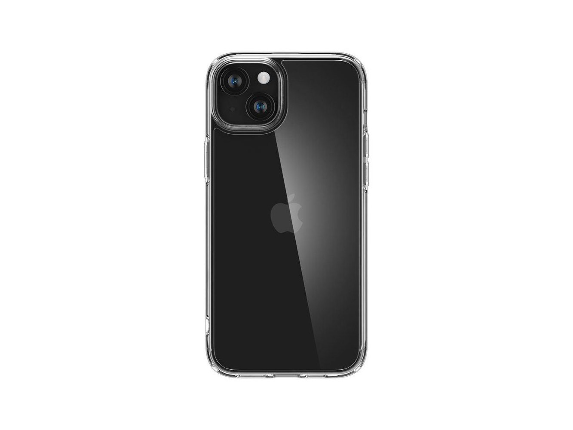 Funda Spigen Crystal Hybrid para iPhone 15 Plus - Transparente
