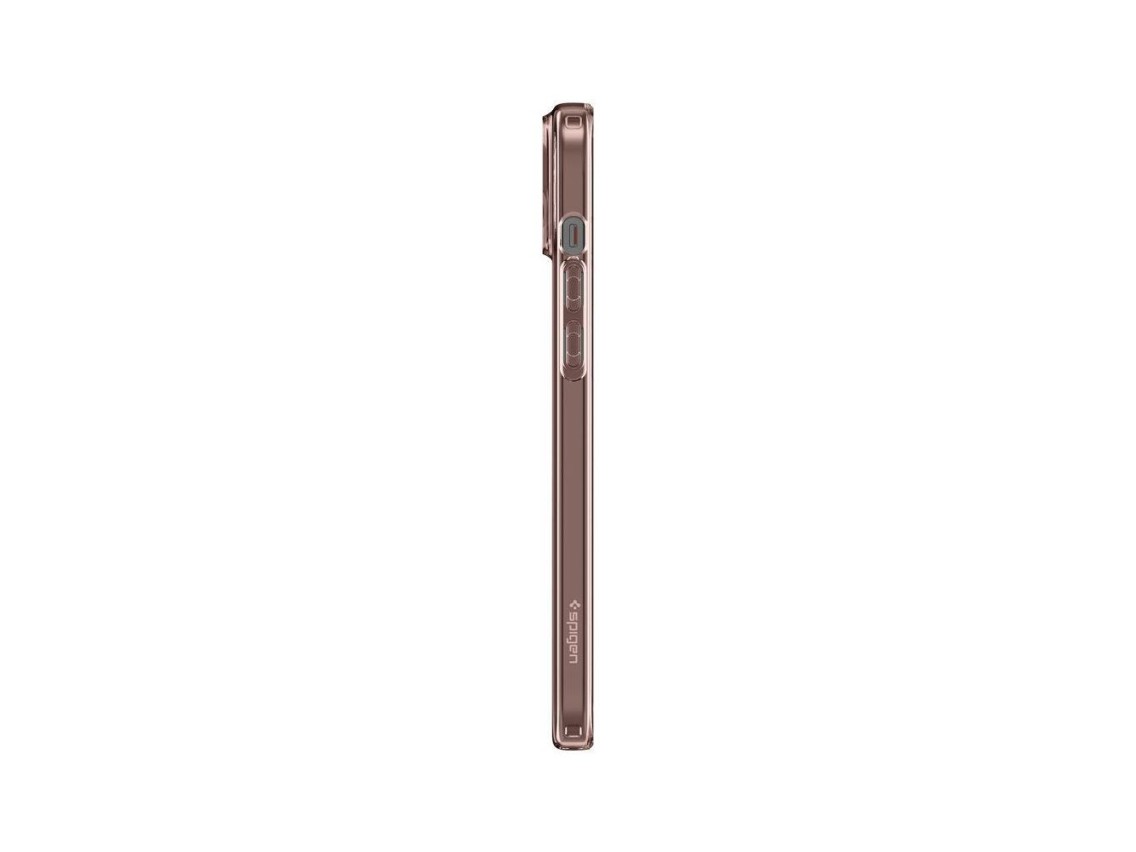 Spigen Crystal Flex iPhone 15 Plus Case - Pink/Transparent