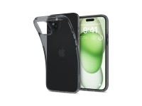 Spigen Crystal Flex iPhone 15 Plus Case - Gray-Transparent Spigen Crystal Flex iPhone 15 Plus Case - Gray-Transparent