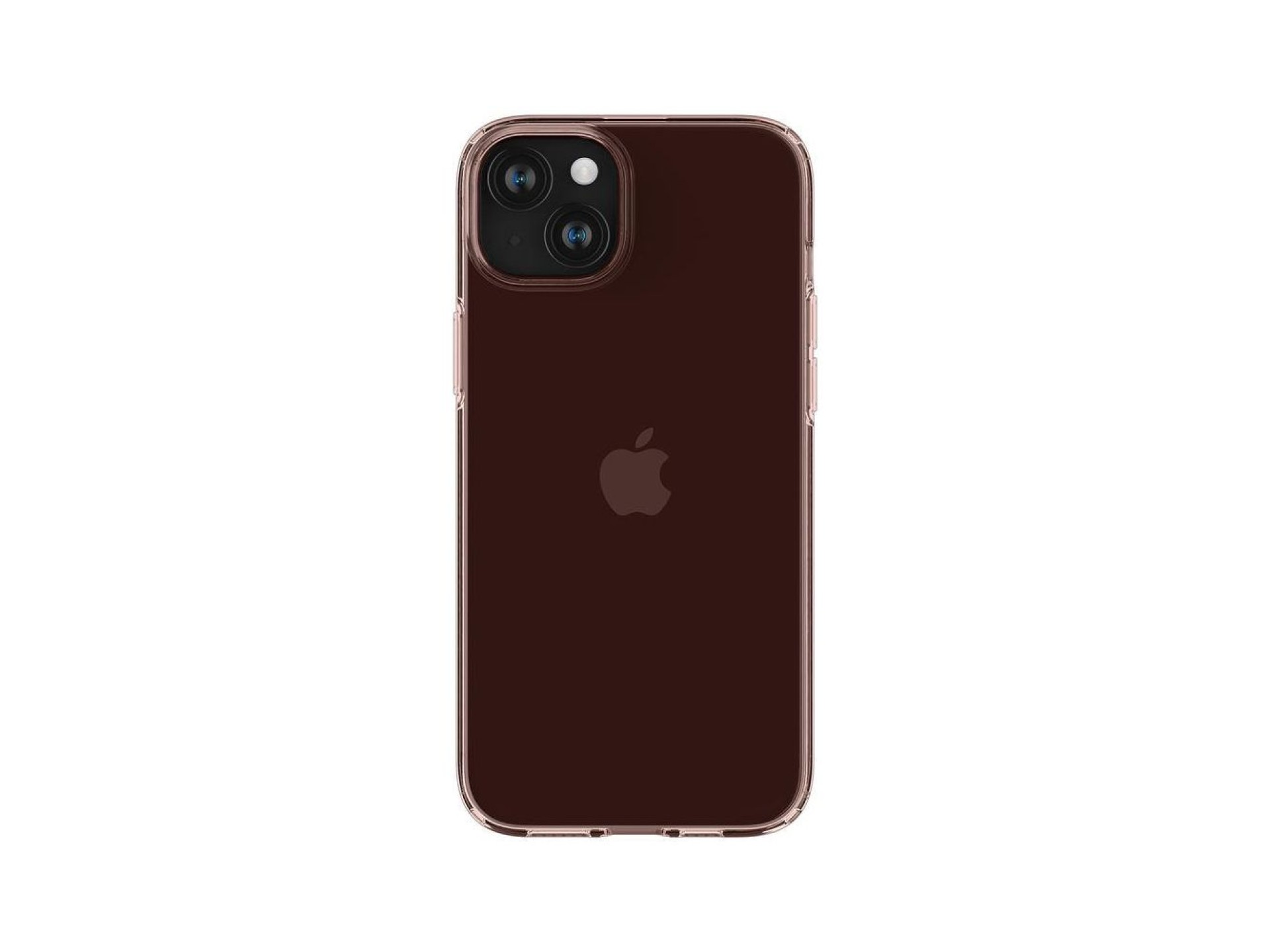 Spigen Crystal Flex iPhone 15 Plus Case - Pink/Transparent