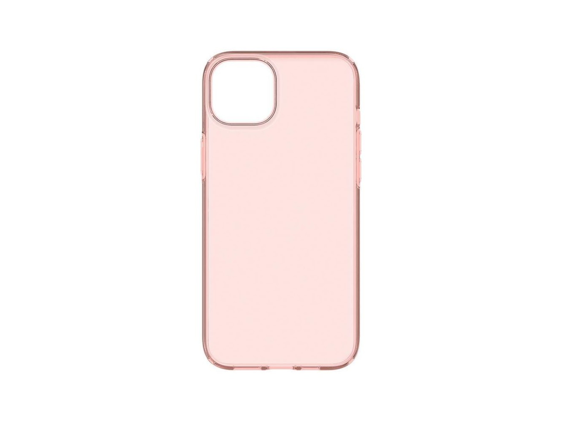 Spigen Crystal Flex iPhone 15 Plus Case - Pink/Transparent