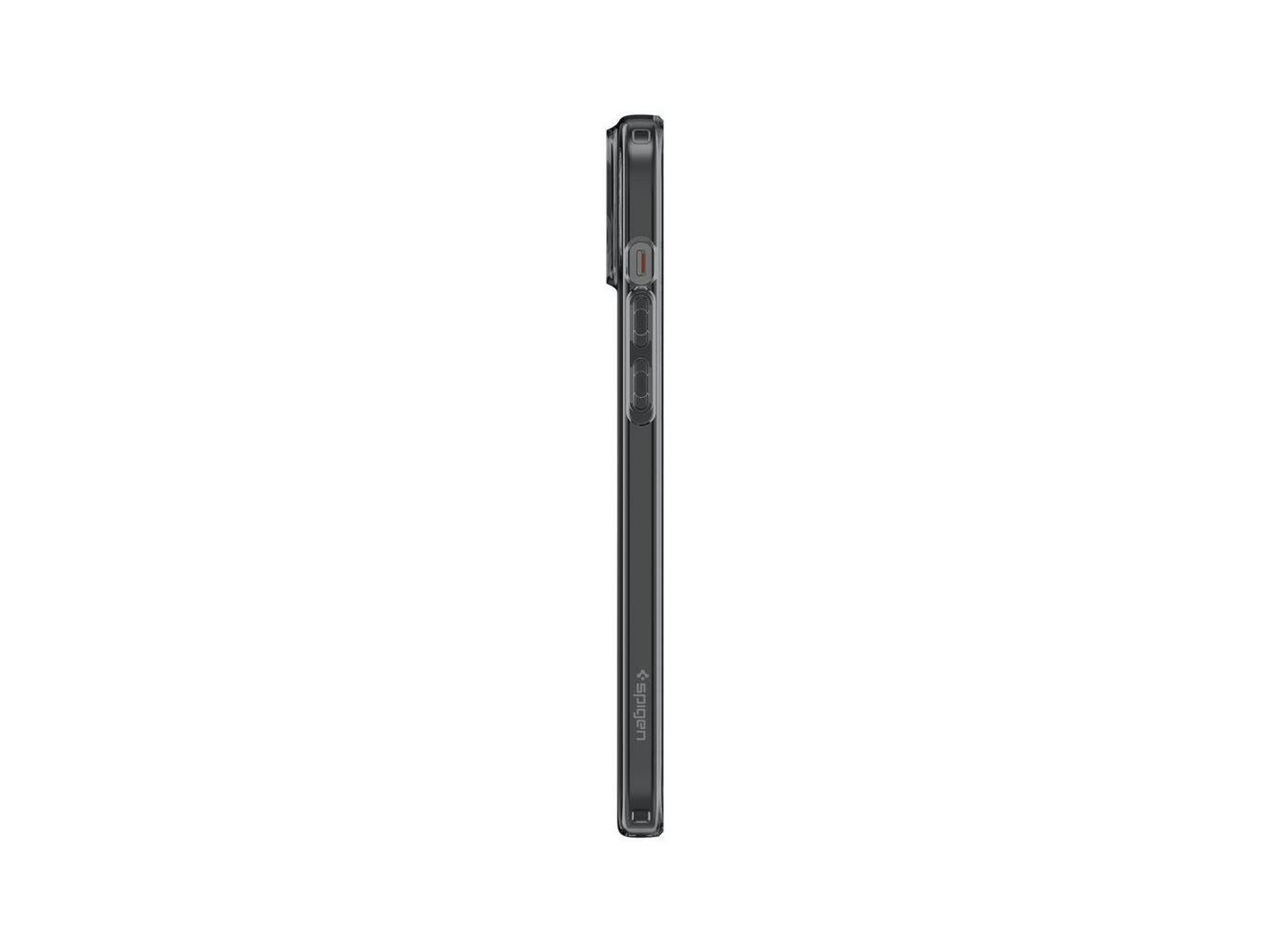 Spigen Crystal Flex iPhone 15 Plus Case - Gray-Transparent
