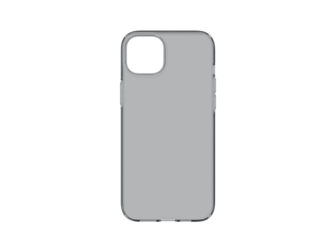 Spigen Crystal Flex iPhone 15 Plus Case - Gray-Transparent
