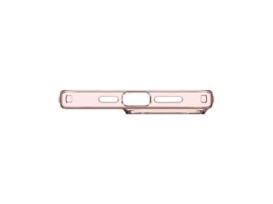 Capa Spigen Crystal Flex para iPhone 15 Pro Max - Rosa/Transparente Capa Spigen Crystal Flex para iPhone 15 Pro Max - Rosa/Transparente