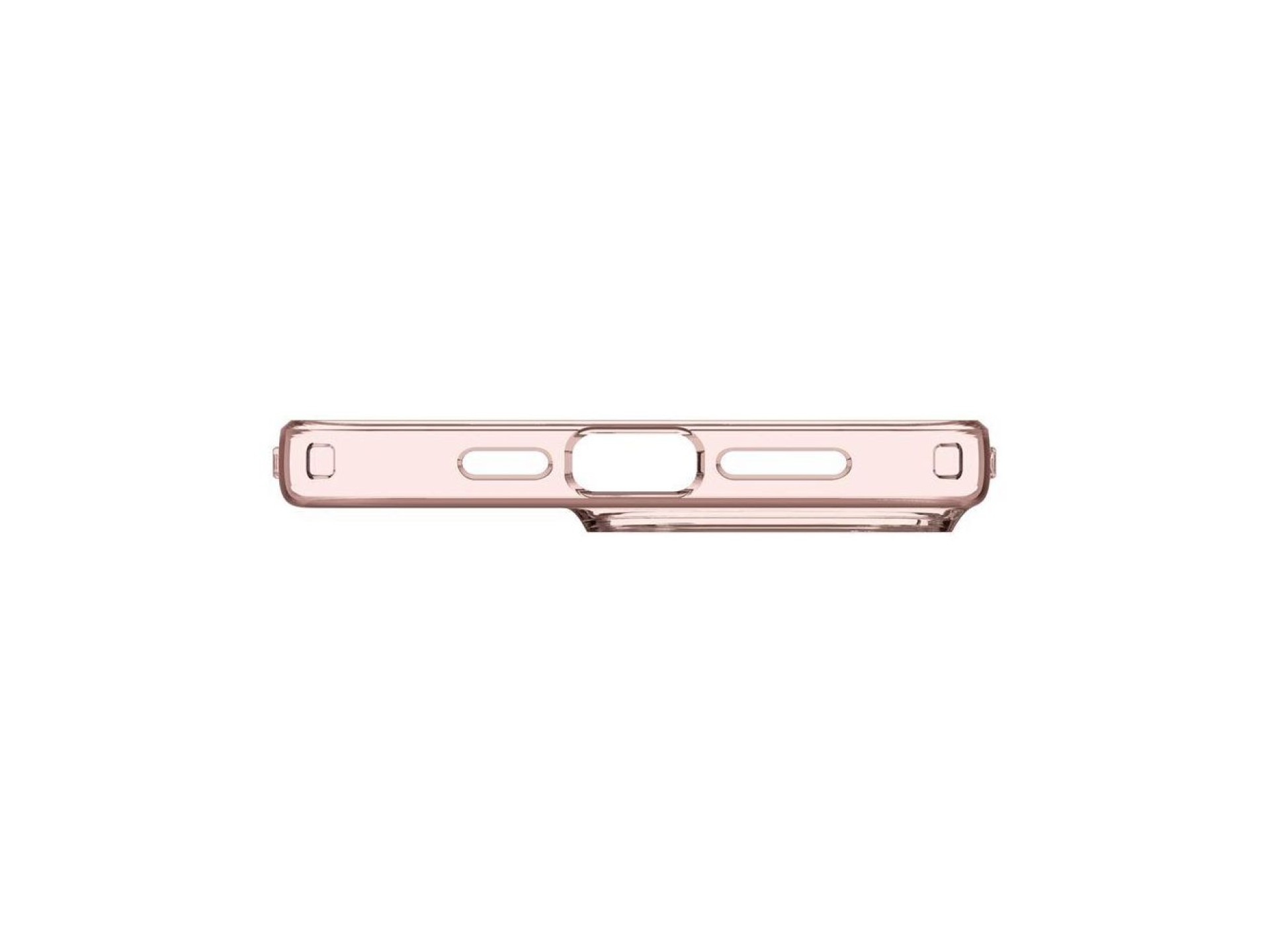Capa Spigen Crystal Flex para iPhone 15 Pro Max - Rosa/Transparente