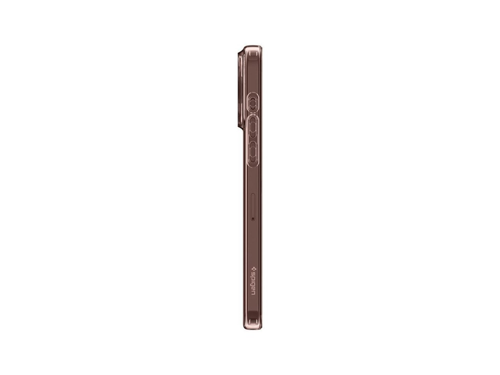 Capa Spigen Crystal Flex para iPhone 15 Pro Max - Rosa/Transparente