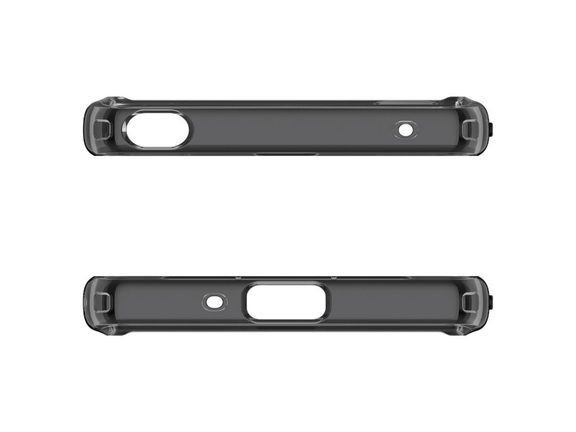 Spigen Ultra Hybrid Case for Sony Xperia 10 V - Dark Gray (Zero One Pattern)