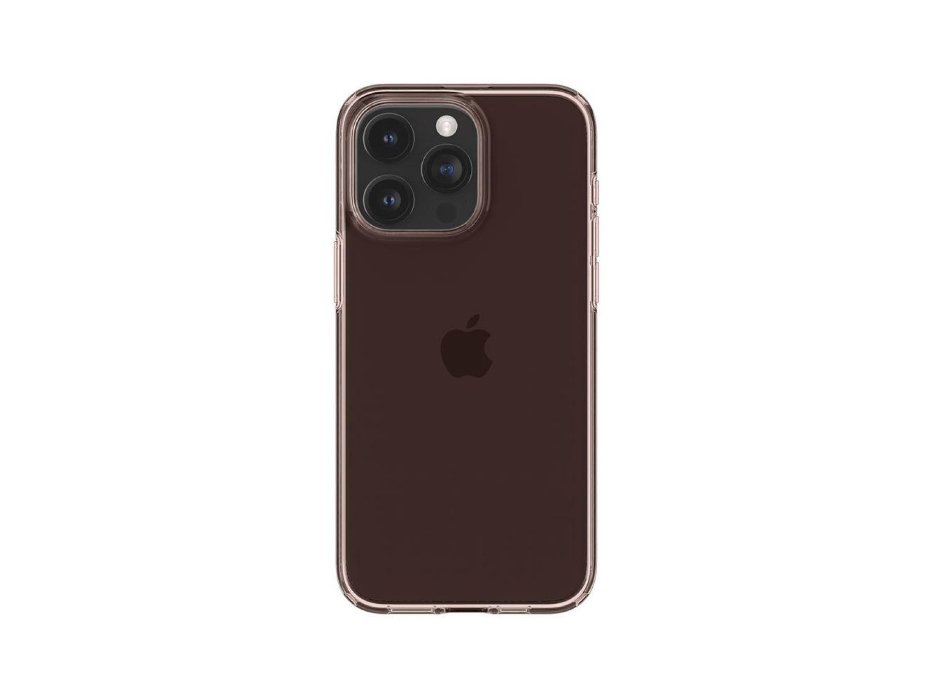 Capa Spigen Crystal Flex para iPhone 15 Pro Max - Rosa/Transparente