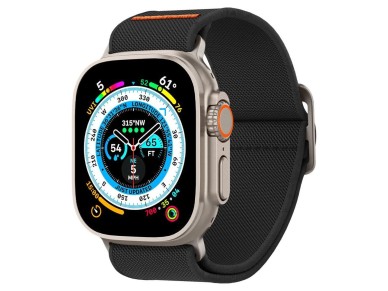 Spigen Fit Lite Ultra Strap for Apple Watch 4/5/6/7/8/9/SE/Ultra (42/44/45/49 mm) - Black Spigen Fit Lite Ultra Strap for Apple Watch 4/5/6/7/8/9/SE/Ultra (42/44/45/49 mm) - Black