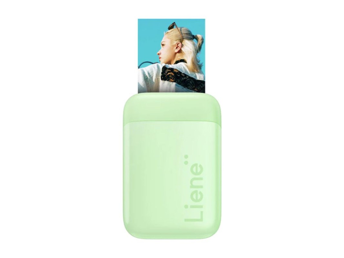 Impressora fotográfica portátil Liene Pearl 2x3" (verde)