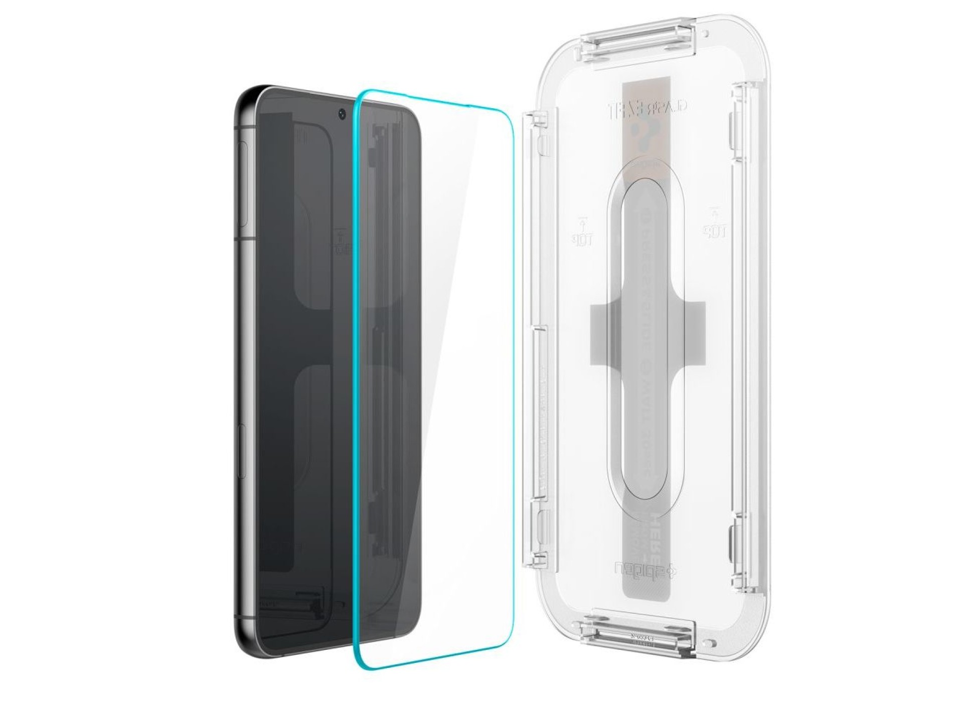 Spigen Glas.tR EZ Fit Película de Vidro Temperado para Samsung Galaxy S23 - 2 unidades.