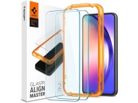Película de vidro temperado Spigen ALM Glas.tR para Samsung Galaxy A54 5G - 2 unidades. Película de vidro temperado Spigen ALM Glas.tR para Samsung Galaxy A54 5G - 2 unidades.