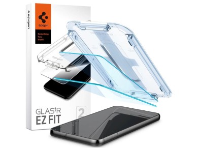 Spigen Glas.tR EZ Fit tempered glass for Samsung Galaxy S23+ - 2 pcs. Spigen Glas.tR EZ Fit tempered glass for Samsung Galaxy S23+ - 2 pcs.