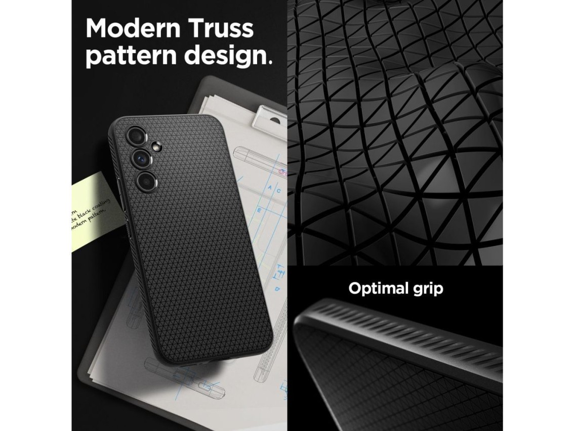Spigen Liquid Air Case for Samsung Galaxy A54 5G - Matte Black