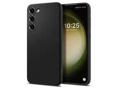 Capa Spigen Liquid Air para Samsung Galaxy S23 - Preto Fosco
