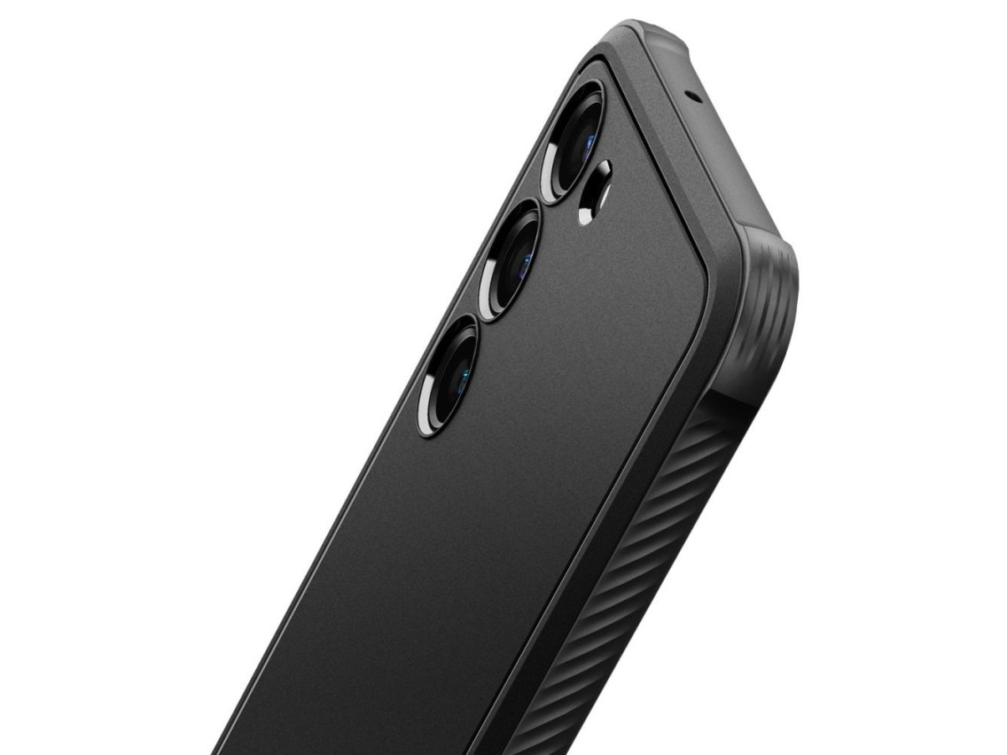Spigen Rugged Armor Case for Samsung Galaxy S23 - Matte Black