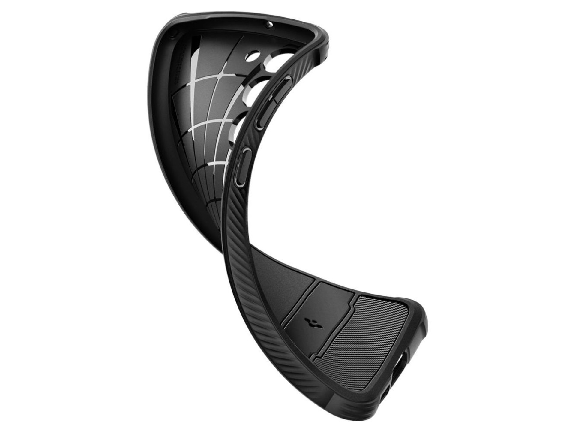 Capa Spigen Rugged Armor para Samsung Galaxy S23 - Preto Fosco