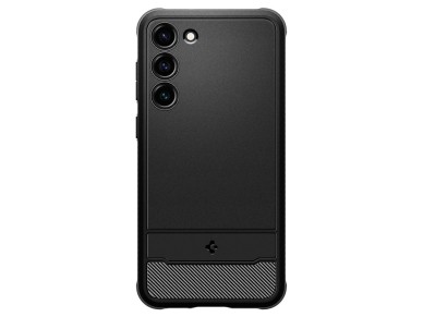 Capa Spigen Rugged Armor para Samsung Galaxy S23 - Preto Fosco