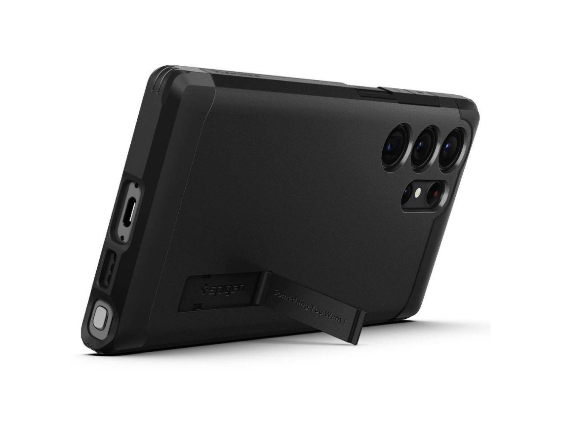 Spigen Tough Armor Case for Samsung Galaxy S23 Ultra - Black