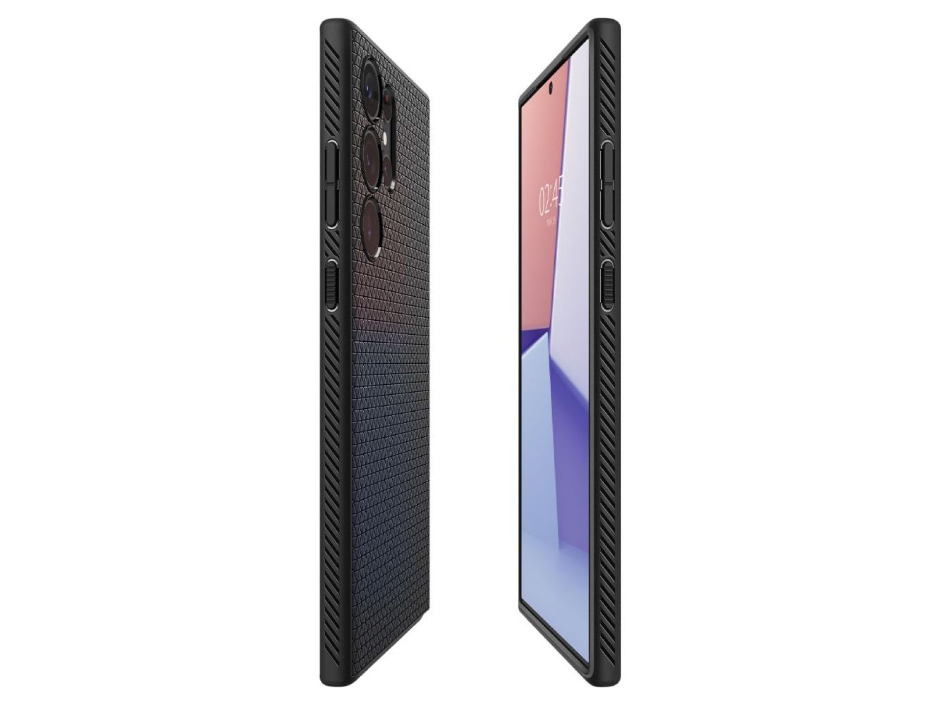 Spigen Liquid Air Case for Samsung Galaxy S23 Ultra - Matte Black