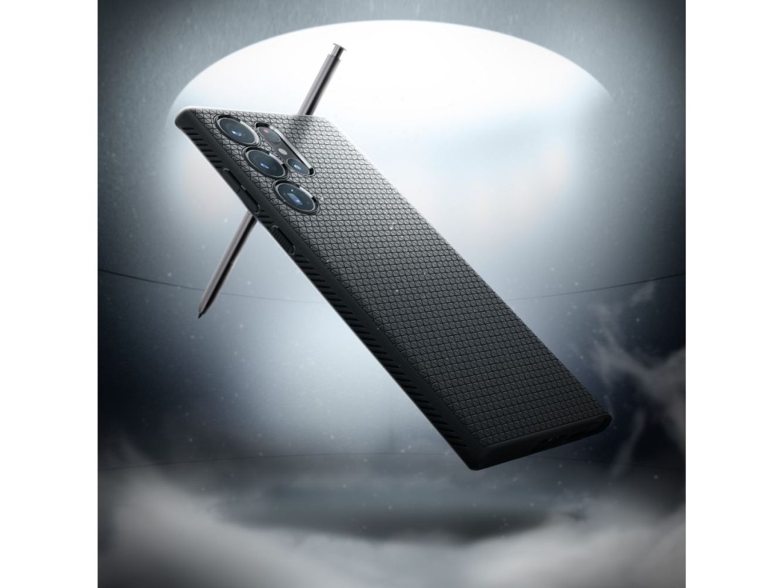 Spigen Liquid Air Case for Samsung Galaxy S23 Ultra - Matte Black