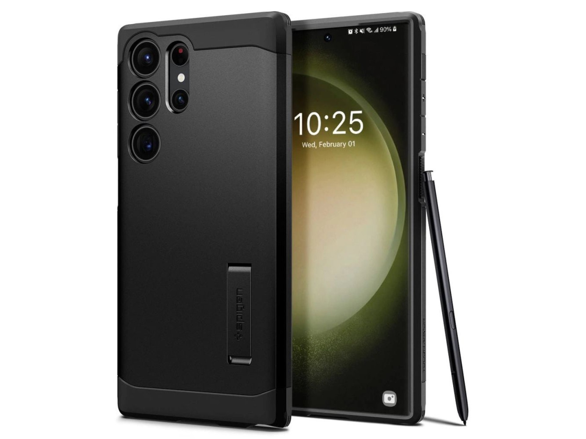 Spigen Tough Armor Case for Samsung Galaxy S23 Ultra - Black