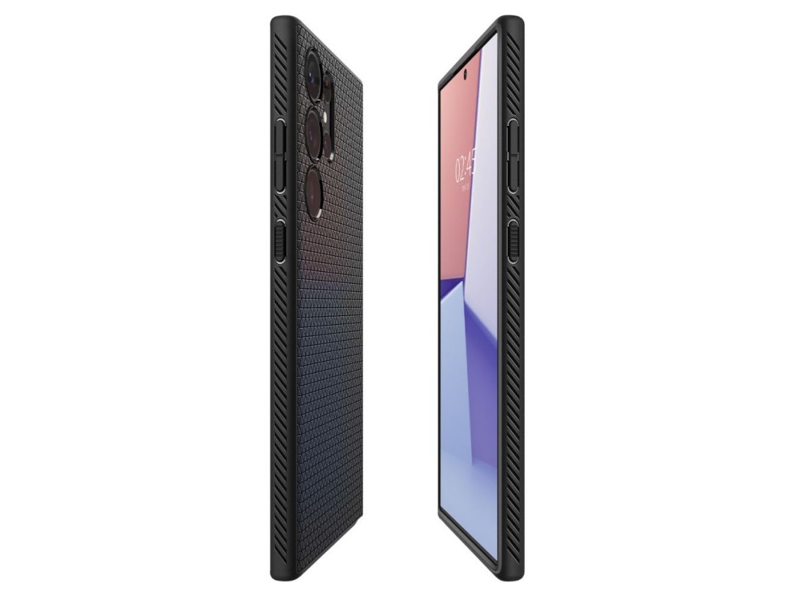 Spigen Liquid Air Case for Samsung Galaxy S23 Ultra - Matte Black