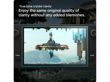 Vidro temperado Spigen Glas.tR EZ Fit para convés de vapor Vidro temperado Spigen Glas.tR EZ Fit para convés de vapor