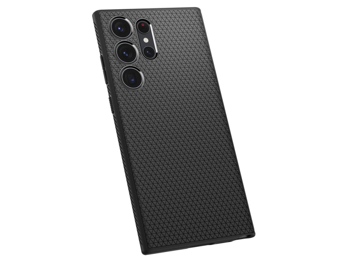 Spigen Liquid Air Case for Samsung Galaxy S23 Ultra - Matte Black