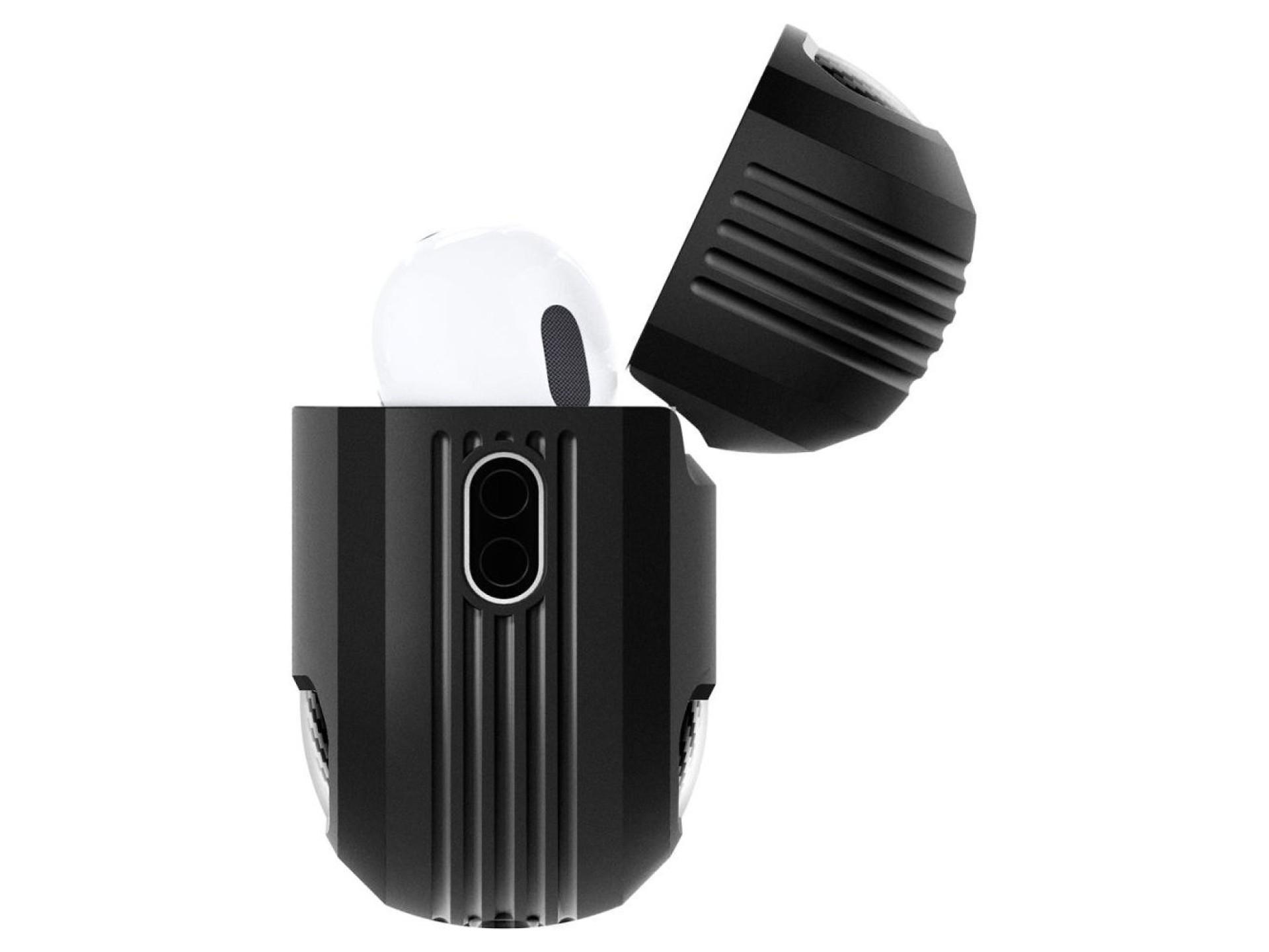 Funda Spigen Rugged Armor para Apple AirPods Pro 1/2 - Negro mate