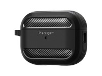 Spigen Rugged Armor Case for Apple AirPods Pro 1 / 2 - Matte Black