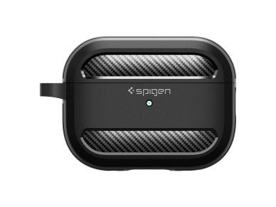 Spigen Rugged Armor Case for Apple AirPods Pro 1 / 2 - Matte Black