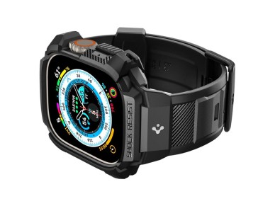 Capa Spigen Rugged Armor Pro para Apple Watch Ultra (49 mm) - Preta