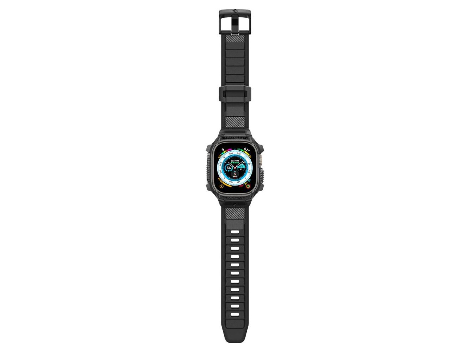 Capa Spigen Rugged Armor Pro para Apple Watch Ultra (49 mm) - Preta