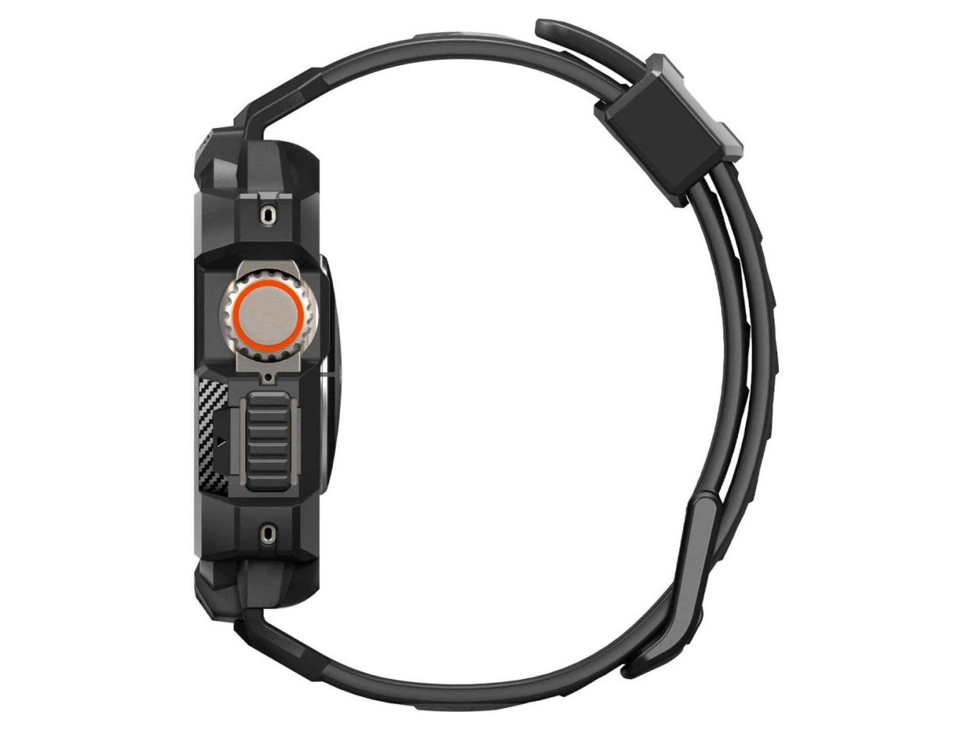 Capa Spigen Rugged Armor Pro para Apple Watch Ultra (49 mm) - Preta