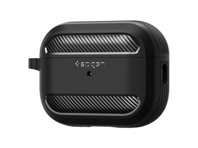 Spigen Rugged Armor Case for Apple AirPods Pro 1 / 2 - Matte Black