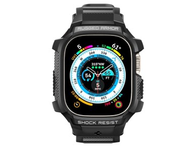 Capa Spigen Rugged Armor Pro para Apple Watch Ultra (49 mm) - Preta