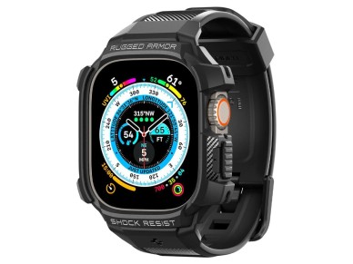 Capa Spigen Rugged Armor Pro para Apple Watch Ultra (49 mm) - Preta