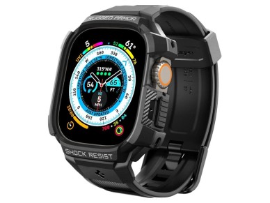 Capa Spigen Rugged Armor Pro para Apple Watch Ultra (49 mm) - Preta