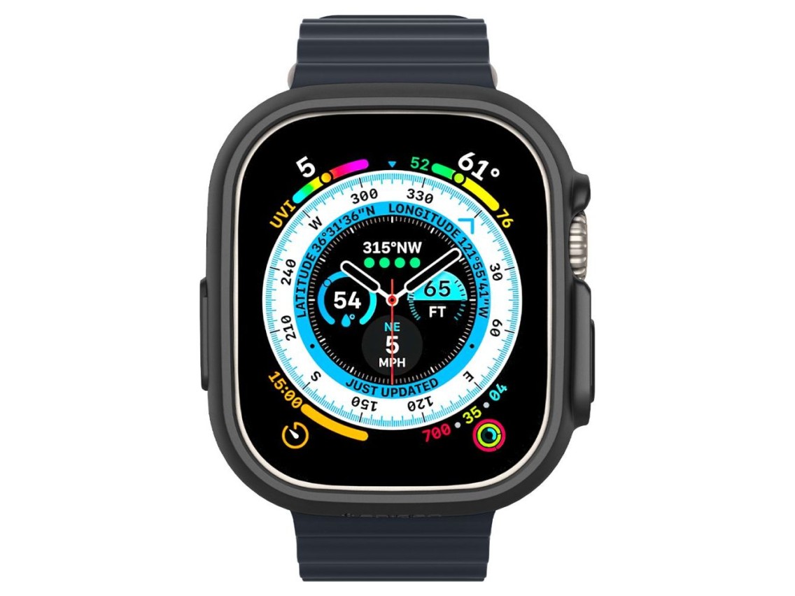 Spigen Thin Fit Case for Apple Watch Ultra (49mm) - Black