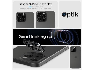 Spigen Optik.tR Camera Protector for iPhone 14 Pro / Pro Max / 15 Pro / Pro Max / 16 Pro / Pro Max - Spigen Optik.tR Camera Protector for iPhone 14 Pro / Pro Max / 15 Pro / Pro Max / 16 Pro / Pro Max -