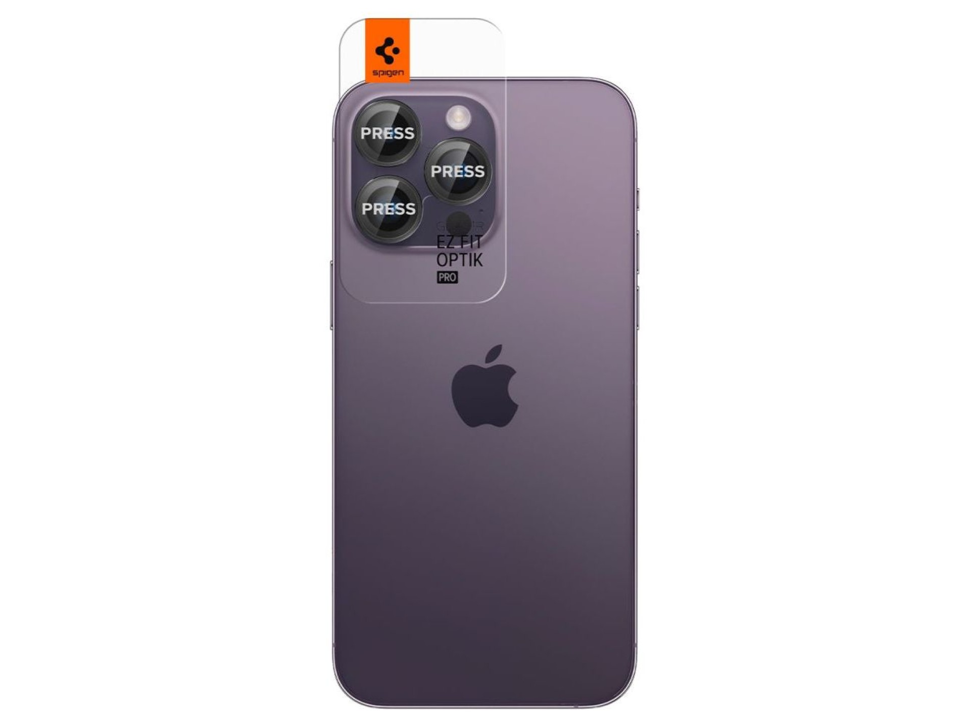Protector de cámara Spigen Glas.tR EZ Fit Optik para iPhone 14 Pro / Pro Max / 15 Pro / Pro Max / 16
