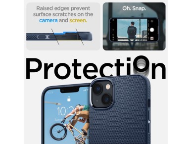 Spigen Liquid Air Case for iPhone 14 Plus - Blue