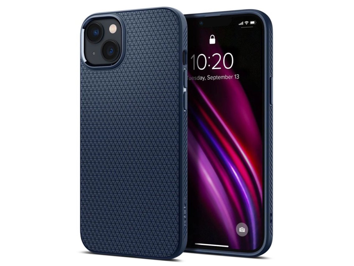 Spigen Liquid Air Case for iPhone 14 Plus - Blue