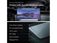 Película de vidro temperado Spigen Glas.tR EZ Fit para Tesla Model X 2022 / Model S 2021 - Preta Película de vidro temperado Spigen Glas.tR EZ Fit para Tesla Model X 2022 / Model S 2021 - Preta